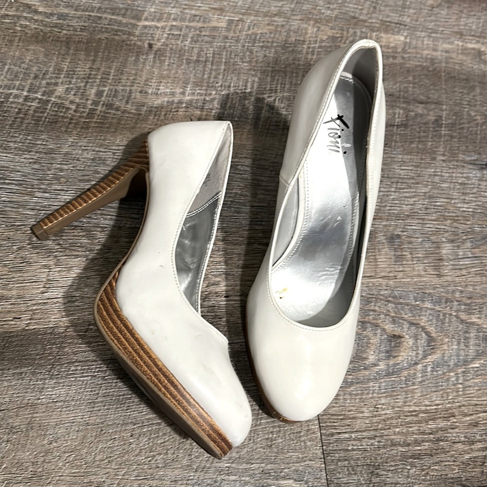 White heels
